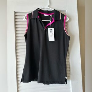 Lady Hagen Sleeveless golf shirt. New